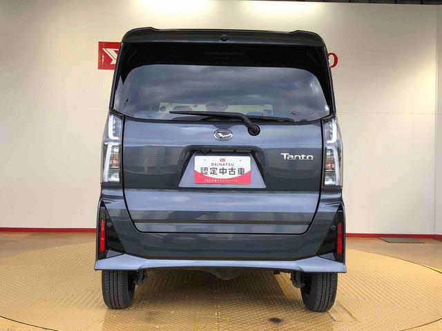 タントカスタムＸ４ＷＤ　シートヒーター　両側電動スライドドア　アイドリングストップ　プッシュスタート　スマートキー　衝突被害軽減システム　横滑り防止機能　オートライト　オートエアコン　ＡＢＳ（長野県）の中古車