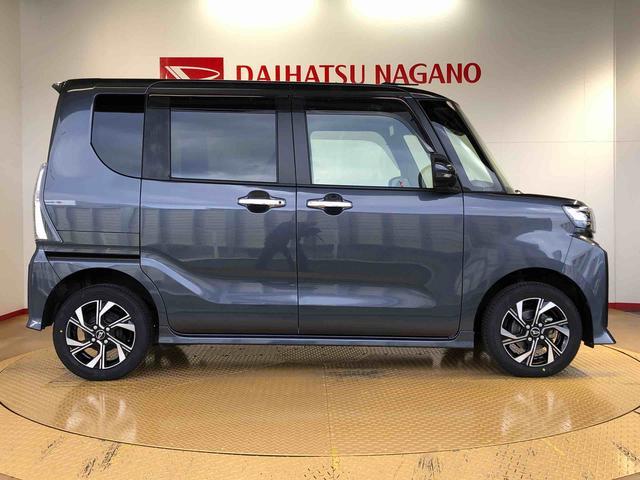 タントカスタムＸ４ＷＤ　シートヒーター　両側電動スライドドア　アイドリングストップ　プッシュスタート　スマートキー　衝突被害軽減システム　横滑り防止機能　オートライト　オートエアコン　ＡＢＳ（長野県）の中古車