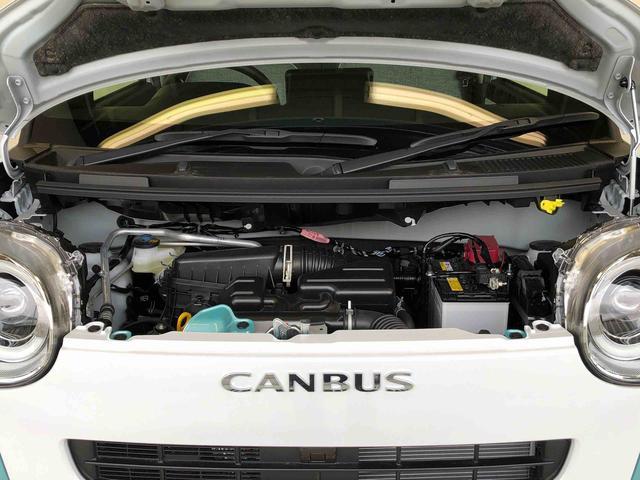 ムーヴキャンバスストライプスＧ４ＷＤ　両側電動スライドドア　オートライト　衝突被害軽減システム　横滑り防止機能　シートヒーター　プッシュスタート　スマートキー　オートエアコン　電動格納ドアミラー　アイドリングストップ　ＡＢＳ（長野県）の中古車