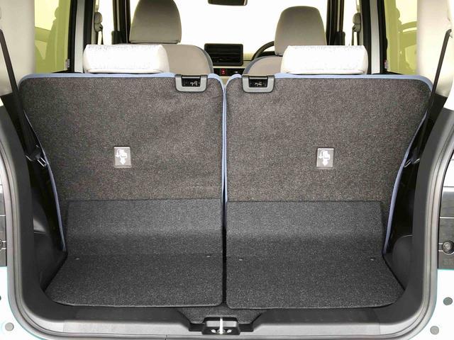 ムーヴキャンバスストライプスＧ４ＷＤ　両側電動スライドドア　オートライト　衝突被害軽減システム　横滑り防止機能　シートヒーター　プッシュスタート　スマートキー　オートエアコン　電動格納ドアミラー　アイドリングストップ　ＡＢＳ（長野県）の中古車