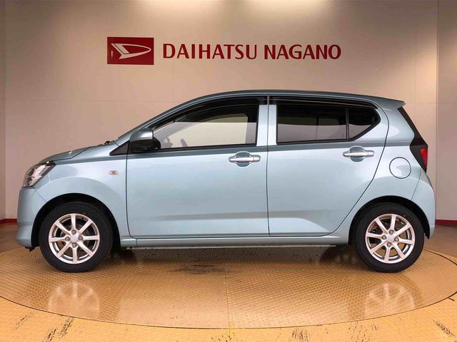 ミライースＸ　ＳＡIII２ＷＤ　アイドリングストップ　キーレスエントリー　衝突被害軽減システム　横滑り防止機能　電動格納ドアミラー　オートライト　マニュアルエアコン　パワステ　パワーウインドウ　ＡＢＳ（長野県）の中古車