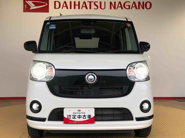 ムーヴキャンバスGブラックアクセントVS SAIII4WD 両側電動スライドドア オートライト 衝突被害軽減システム 横滑り防止機能 プッシュスタート スマートキー オートエアコン パワーウインドウ 電動格納ドアミラー アイドリングストップ ABS(長野県)の中古車