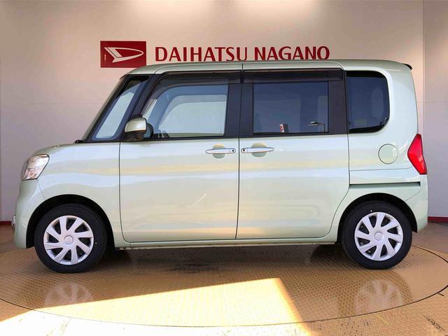 タントＸターボ　ＳＡII２ＷＤ　ターボ　片側電動スライドドア　アイドリングストップ　プッシュスタート　スマートキー　衝突被害軽減システム　横滑り防止機能　オートライト　オートエアコン　電動格納ドアミラー　ＡＢＳ（長野県）の中古車