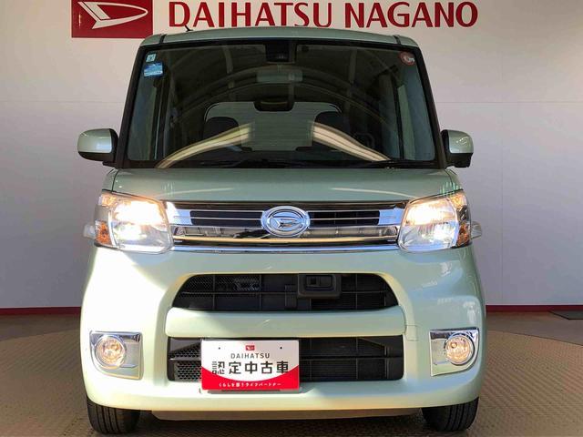 タントＸターボ　ＳＡII２ＷＤ　ターボ　片側電動スライドドア　アイドリングストップ　プッシュスタート　スマートキー　衝突被害軽減システム　横滑り防止機能　オートライト　オートエアコン　電動格納ドアミラー　ＡＢＳ（長野県）の中古車