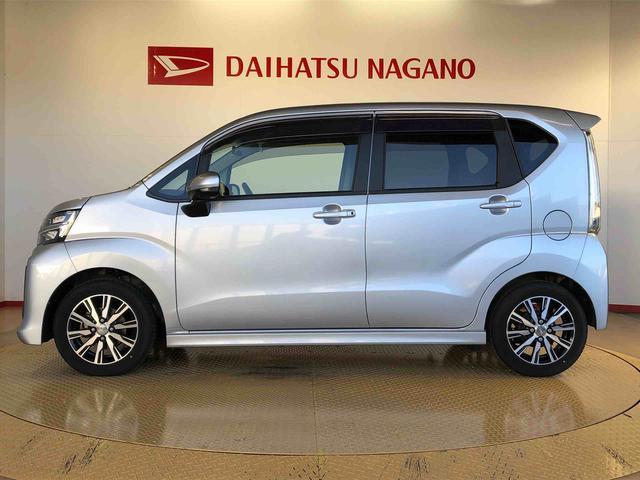 ムーヴカスタム Xリミテッド SAIII4WD 衝突被害軽減システム 横滑り防止機能 アイドリングストップ オートライト プッシュスタート スマートキー オートエアコン パワステ パワーウインドウ 電動格納ドアミラー ABS(長野県)の中古車