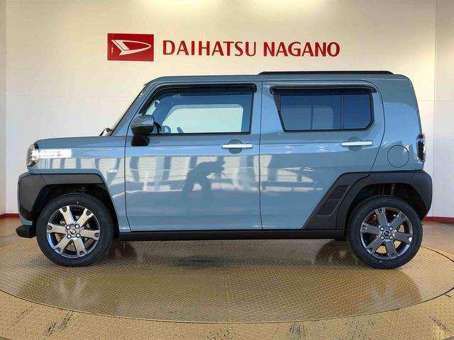 タフトＧターボ２ＷＤ　ターボ　スカイルーフ　　プッシュスタート　スマートキー　オートライト　オートエアコン　電動パーキングブレーキ　衝突被害軽減システム　横滑り防止機能　アイドリングストップ　シートヒーター　ＡＢＳ（長野県）の中古車