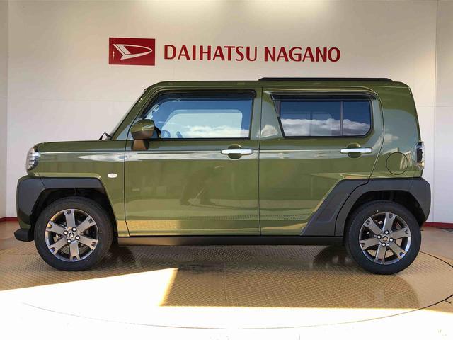 タフトＧターボ２ＷＤ　ターボ　スカイルーフ　　プッシュスタート　スマートキー　オートライト　オートエアコン　電動パーキングブレーキ　衝突被害軽減システム　横滑り防止機能　アイドリングストップ　シートヒーター　ＡＢＳ（長野県）の中古車