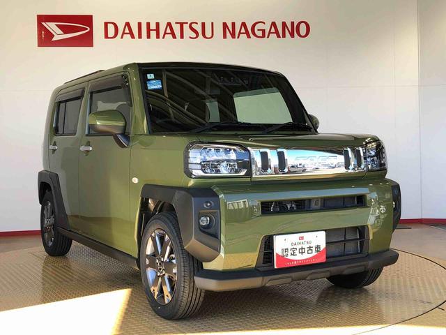 タフトＧターボ２ＷＤ　ターボ　スカイルーフ　　プッシュスタート　スマートキー　オートライト　オートエアコン　電動パーキングブレーキ　衝突被害軽減システム　横滑り防止機能　アイドリングストップ　シートヒーター　ＡＢＳ（長野県）の中古車