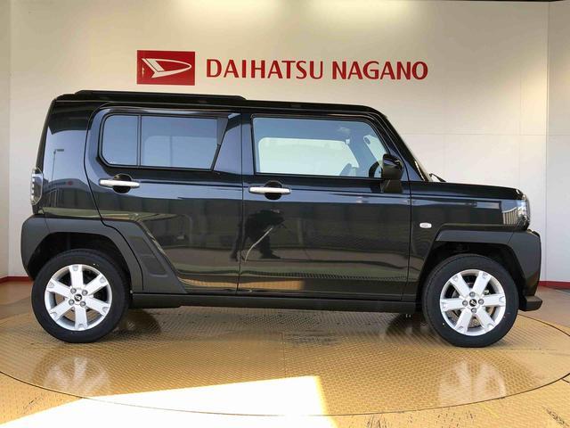 タフトGターボ クロムベンチャー4WD ターボ スカイルーフ プッシュスタート スマートキー オートライト オートエアコン 電動パーキングブレーキ 衝突被害軽減システム 横滑り防止機能 アイドリングストップ シートヒーター ABS(長野県)の中古車