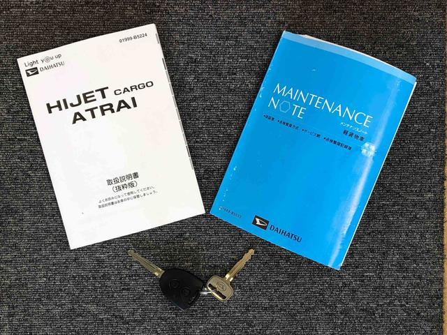 ハイゼットカーゴＤＸ４ＷＤ　ＡＭ／ＦＭラジオ　　マニュアルエアコン　パワーステアリング　パワードアロック　キーレスエントリー　衝突被害軽減システム　横滑り防止機能　アイドリングストップ　オートライト　ＡＢＳ（長野県）の中古車