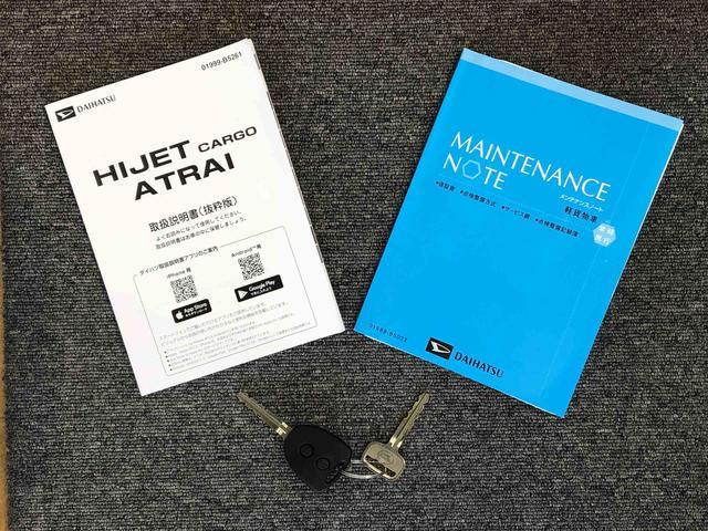 ハイゼットカーゴＤＸ４ＷＤ　ＡＭ／ＦＭラジオ　　マニュアルエアコン　パワーステアリング　パワードアロック　キーレスエントリー　衝突被害軽減システム　横滑り防止機能　アイドリングストップ　オートライト　ＡＢＳ（長野県）の中古車