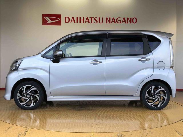 ムーヴカスタム　ＲＳ　ハイパーリミテッドＳＡIII４ＷＤ　ターボ　　アイドリングストップ　プッシュスタート　スマートキー　衝突被害軽減システム　横滑り防止機能　オートライト　オートエアコン　ＡＢＳ（長野県）の中古車