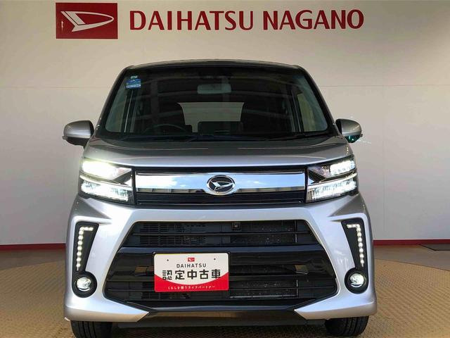 ムーヴカスタム　ＲＳ　ハイパーリミテッドＳＡIII４ＷＤ　ターボ　　アイドリングストップ　プッシュスタート　スマートキー　衝突被害軽減システム　横滑り防止機能　オートライト　オートエアコン　ＡＢＳ（長野県）の中古車