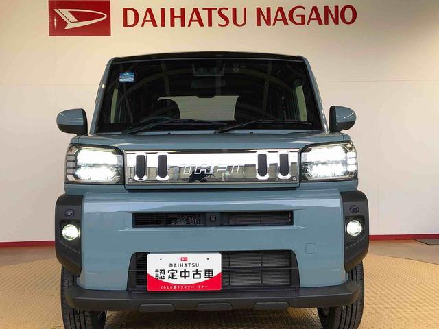 タフトＧ２ＷＤ　スカイルーフ　　プッシュスタート　スマートキー　オートライト　オートエアコン　電動パーキングブレーキ　衝突被害軽減システム　横滑り防止機能　アイドリングストップ　ＡＢＳ（長野県）の中古車