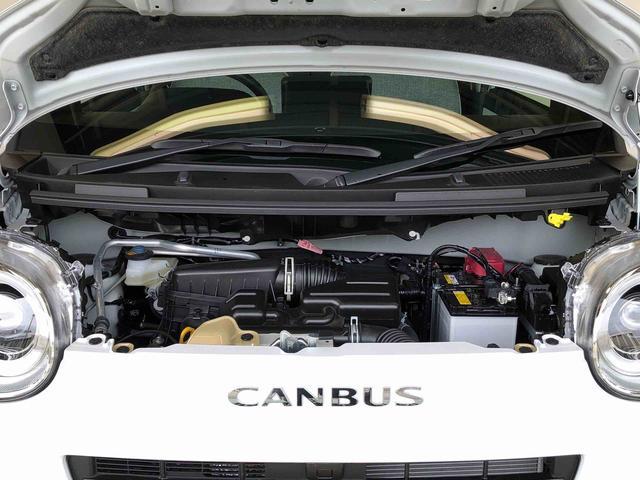 ムーヴキャンバスストライプスＧ２ＷＤ　両側電動スライドドア　オートライト　衝突被害軽減システム　横滑り防止機能　プッシュスタート　スマートキー　オートエアコン　電動格納ドアミラー　アイドリングストップ　ＡＢＳ（長野県）の中古車