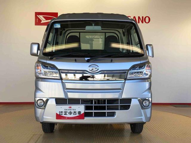 ハイゼットトラックジャンボ４ＷＤ　オートライト　マニュアルエアコン　パワステ　格納式テールゲートチェーン　パワーウィンドウ　フォグランプ　作業灯　ＡＢＳ（長野県）の中古車