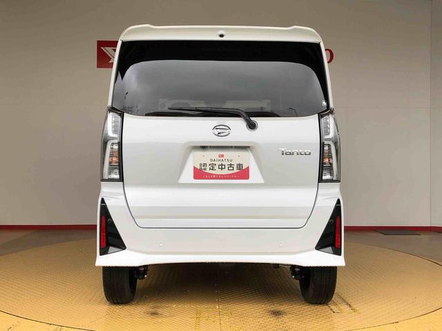 タントカスタムRS4WD ターボ シートヒーター 両側電動スライドドア アイドリングストップ プッシュスタート スマートキー 衝突被害軽減システム 横滑り防止機能 オートライト オートエアコン ABS(長野県)の中古車