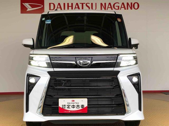 タントカスタムRS4WD ターボ シートヒーター 両側電動スライドドア アイドリングストップ プッシュスタート スマートキー 衝突被害軽減システム 横滑り防止機能 オートライト オートエアコン ABS(長野県)の中古車