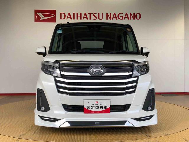 トールカスタムＧ　ターボ２ＷＤ　ターボ　両側電動スライドドア　衝突被害軽減システム　横滑り防止機能　オートライト　オートエアコン　プッシュスタート　スマートキー　アイドリングストップ　電動格納ドアミラー　ＡＢＳ（長野県）の中古車