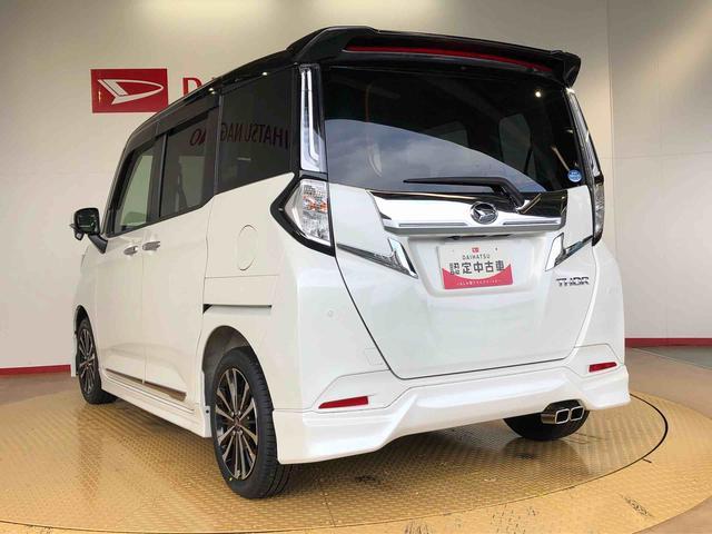 トールカスタムＧ　ターボ２ＷＤ　ターボ　両側電動スライドドア　衝突被害軽減システム　横滑り防止機能　オートライト　オートエアコン　プッシュスタート　スマートキー　アイドリングストップ　電動格納ドアミラー　ＡＢＳ（長野県）の中古車