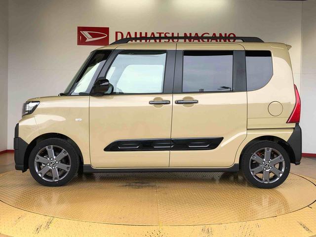 タントファンクロスターボ２ＷＤ　ターボ　シートヒーター　両側電動スライドドア　アイドリングストップ　プッシュスタート　スマートキー　衝突被害軽減システム　横滑り防止機能　オートライト　オートエアコン　ＡＢＳ（長野県）の中古車