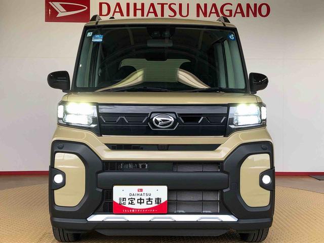 タントファンクロスターボ２ＷＤ　ターボ　シートヒーター　両側電動スライドドア　アイドリングストップ　プッシュスタート　スマートキー　衝突被害軽減システム　横滑り防止機能　オートライト　オートエアコン　ＡＢＳ（長野県）の中古車