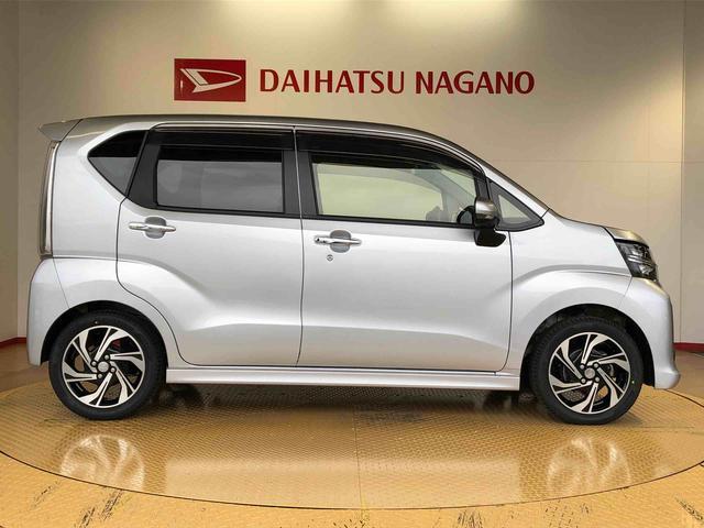 ムーヴカスタム　ＲＳ　ハイパーリミテッドＳＡIII２ＷＤ　ターボ　衝突被害軽減システム　横滑り防止機能　アイドリングストップ　オートライト　プッシュスタート　スマートキー　オートエアコン　パワステ　パワーウインドウ　電動格納ドアミラー　ＡＢＳ（長野県）の中古車