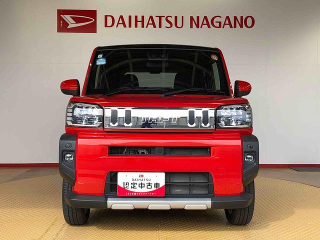 タフトＧターボ　クロムベンチャー４ＷＤ　ターボ　スカイルーフ　　プッシュスタート　スマートキー　オートライト　オートエアコン　電動パーキングブレーキ　衝突被害軽減システム　横滑り防止機能　アイドリングストップ　シートヒーター　ＡＢＳ（長野県）の中古車