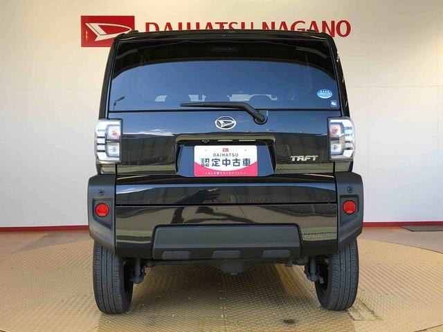 タフトＧターボ４ＷＤ　ターボ　スカイルーフ　　プッシュスタート　スマートキー　オートライト　オートエアコン　電動パーキングブレーキ　衝突被害軽減システム　横滑り防止機能　アイドリングストップ　シートヒーター　ＡＢＳ（長野県）の中古車