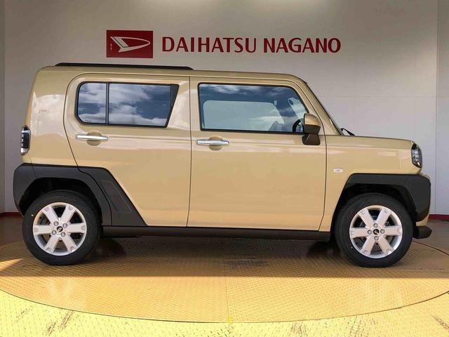 タフトＧターボ　クロムベンチャー４ＷＤ　ターボ　スカイルーフ　　プッシュスタート　スマートキー　オートライト　オートエアコン　電動パーキングブレーキ　衝突被害軽減システム　横滑り防止機能　アイドリングストップ　シートヒーター　ＡＢＳ（長野県）の中古車