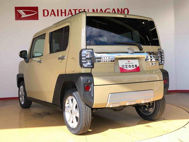 タフトＧターボ　クロムベンチャー４ＷＤ　ターボ　スカイルーフ　　プッシュスタート　スマートキー　オートライト　オートエアコン　電動パーキングブレーキ　衝突被害軽減システム　横滑り防止機能　アイドリングストップ　シートヒーター　ＡＢＳ（長野県）の中古車