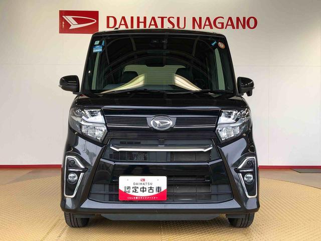 タントカスタムＸセレクション４ＷＤ　シートヒーター　両側電動スライドドア　アイドリングストップ　プッシュスタート　スマートキー　衝突被害軽減システム　横滑り防止機能　オートライト　オートエアコン　ＡＢＳ（長野県）の中古車