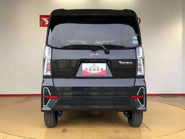 タントカスタムＸセレクション４ＷＤ　シートヒーター　両側電動スライドドア　アイドリングストップ　プッシュスタート　スマートキー　衝突被害軽減システム　横滑り防止機能　オートライト　オートエアコン　ＡＢＳ（長野県）の中古車