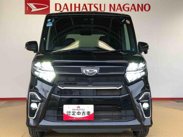 タントカスタムＸセレクション４ＷＤ　シートヒーター　両側電動スライドドア　アイドリングストップ　プッシュスタート　スマートキー　衝突被害軽減システム　横滑り防止機能　オートライト　オートエアコン　ＡＢＳ（長野県）の中古車