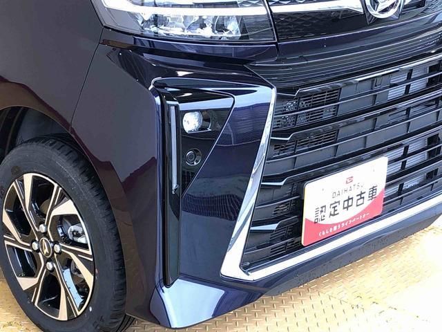 タントカスタムＸ４ＷＤ　シートヒーター　両側電動スライドドア　アイドリングストップ　プッシュスタート　スマートキー　衝突被害軽減システム　横滑り防止機能　オートライト　オートエアコン　ＡＢＳ（長野県）の中古車