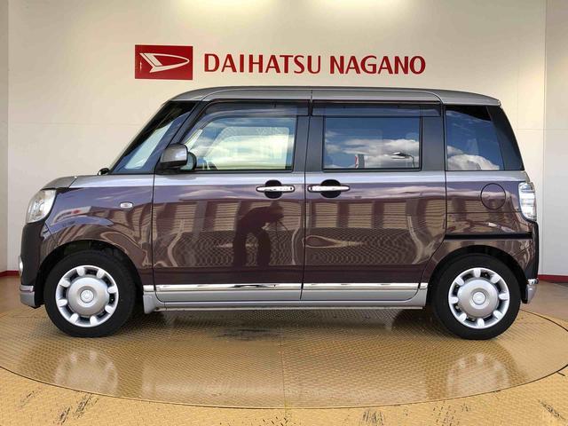 ムーヴキャンバスＧブラックインテリアリミテッド　ＳＡIII２ＷＤ　両側電動スライドドア　オートライト　衝突被害軽減システム　横滑り防止機能　プッシュスタート　スマートキー　オートエアコン　パワーウインドウ　電動格納ドアミラー　アイドリングストップ　ＡＢＳ（長野県）の中古車