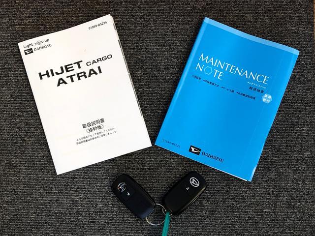 ハイゼットカーゴクルーズ４ＷＤ　プッシュスタートエンジン　キーフリーシステム　エアコン　パワステ　電動格納ドアミラー　パワードアロック　　衝突被害軽減システム　横滑り防止機能　アイドリングストップ　ＡＢＳ（長野県）の中古車