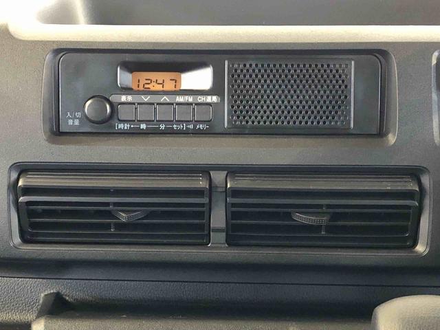 ハイゼットカーゴＤＸ４ＷＤ　ＡＭ／ＦＭラジオ　　マニュアルエアコン　パワーステアリング　パワードアロック　キーレスエントリー　衝突被害軽減システム　横滑り防止機能　アイドリングストップ　オートライト　ＡＢＳ（長野県）の中古車