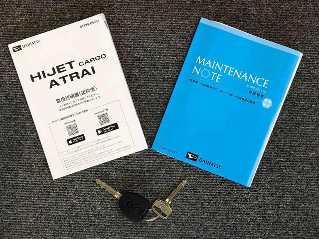 ハイゼットカーゴＤＸ４ＷＤ　ＡＭ／ＦＭラジオ　　マニュアルエアコン　パワーステアリング　パワードアロック　キーレスエントリー　衝突被害軽減システム　横滑り防止機能　アイドリングストップ　オートライト　ＡＢＳ（長野県）の中古車