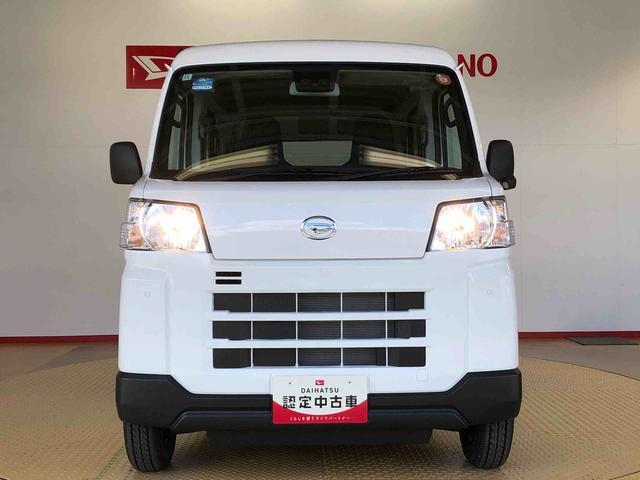 ハイゼットカーゴＤＸ４ＷＤ　ＡＭ／ＦＭラジオ　　マニュアルエアコン　パワーステアリング　パワードアロック　キーレスエントリー　衝突被害軽減システム　横滑り防止機能　アイドリングストップ　オートライト　ＡＢＳ（長野県）の中古車