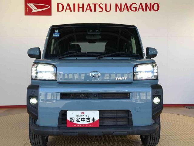 タフトＧ２ＷＤ　スカイルーフ　　プッシュスタート　スマートキー　オートライト　オートエアコン　電動パーキングブレーキ　衝突被害軽減システム　横滑り防止機能　アイドリングストップ　ＡＢＳ（長野県）の中古車