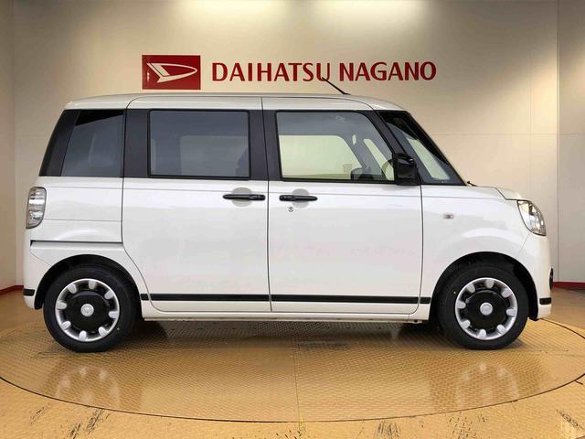 ムーヴキャンバスGブラックアクセントVS SAIII4WD 両側電動スライドドア オートライト 衝突被害軽減システム 横滑り防止機能 プッシュスタート スマートキー オートエアコン パワーウインドウ 電動格納ドアミラー アイドリングストップ ABS(長野県)の中古車