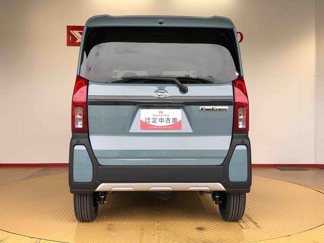 タントファンクロス４ＷＤ　シートヒーター　両側電動スライドドア　アイドリングストップ　プッシュスタート　スマートキー　衝突被害軽減システム　横滑り防止機能　オートライト　オートエアコン　ＡＢＳ（長野県）の中古車