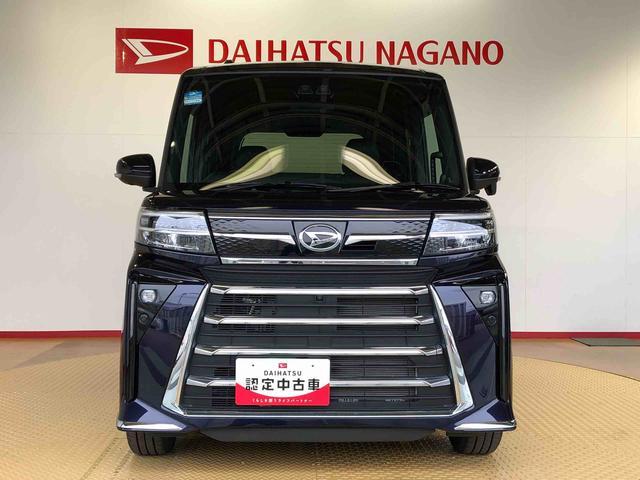 タントカスタムRS4WD ターボ シートヒーター 両側電動スライドドア アイドリングストップ プッシュスタート スマートキー 衝突被害軽減システム 横滑り防止機能 オートライト オートエアコン ABS(長野県)の中古車