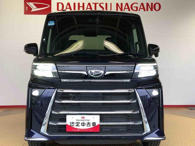 タントカスタムRS4WD ターボ シートヒーター 両側電動スライドドア アイドリングストップ プッシュスタート スマートキー 衝突被害軽減システム 横滑り防止機能 オートライト オートエアコン ABS(長野県)の中古車