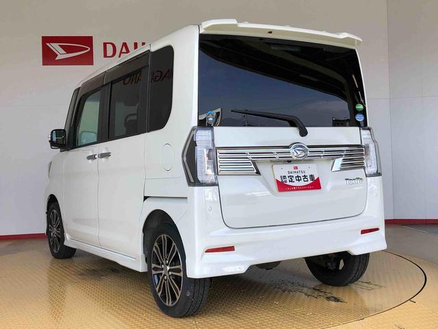 タントカスタムＲＳ　トップエディションＳＡII４ＷＤ　ターボ　両側電動スライドドア　アイドリングストップ　プッシュスタート　スマートキー　衝突被害軽減システム　横滑り防止機能　オートライト　オートエアコン　電動格納ドアミラー　ＡＢＳ（長野県）の中古車