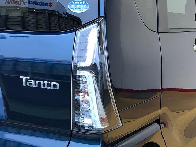 タントカスタムＸ２ＷＤ　シートヒーター　両側電動スライドドア　アイドリングストップ　プッシュスタート　スマートキー　衝突被害軽減システム　横滑り防止機能　オートライト　オートエアコン　ＡＢＳ（長野県）の中古車