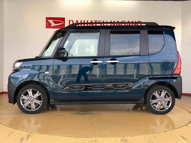 タントファンクロスターボ4WD ターボ シートヒーター 両側電動スライドドア アイドリングストップ プッシュスタート スマートキー 衝突被害軽減システム 横滑り防止機能 オートライト オートエアコン ABS(長野県)の中古車