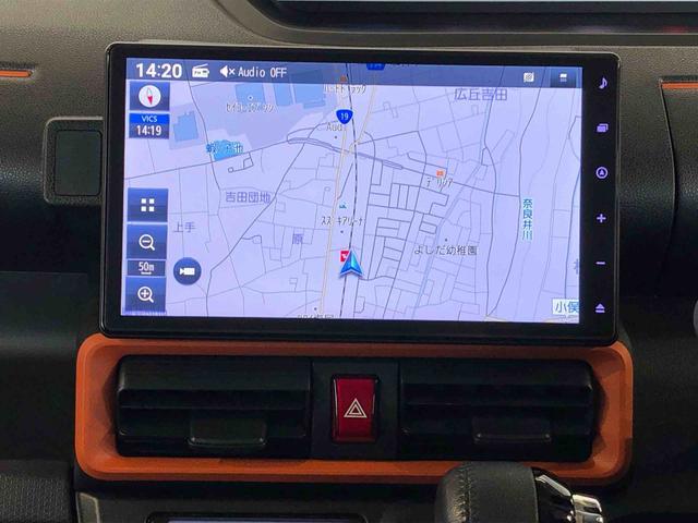タントファンクロスターボ4WD ターボ シートヒーター 両側電動スライドドア アイドリングストップ プッシュスタート スマートキー 衝突被害軽減システム 横滑り防止機能 オートライト オートエアコン ABS(長野県)の中古車