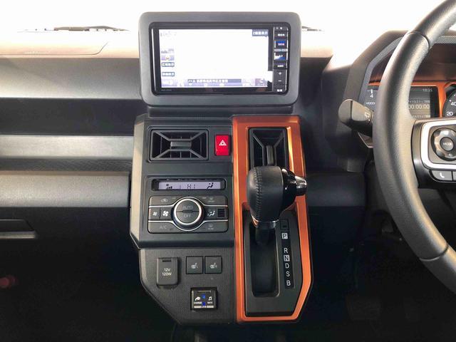 タフトGターボ4WD ターボ スカイルーフ プッシュスタート スマートキー オートライト オートエアコン 電動パーキングブレーキ 衝突被害軽減システム 横滑り防止機能 アイドリングストップ シートヒーター ABS(長野県)の中古車